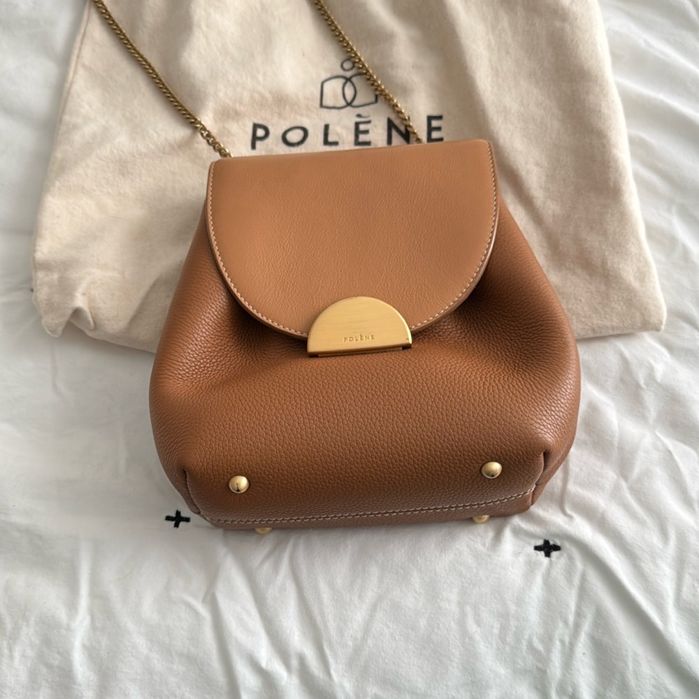 Polene Numero Un Mini in DUO CAMEL